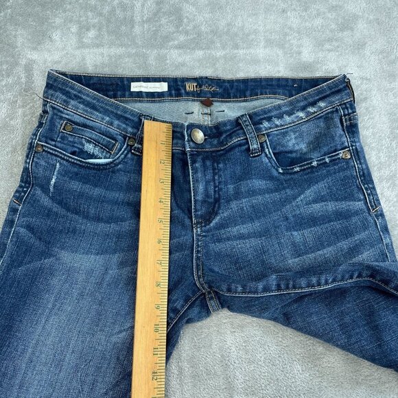 Kut From The Kloth Catherine Boyfriend Jeans Size 8 Medium Womens Casual 0035 - Picture 7 of 12